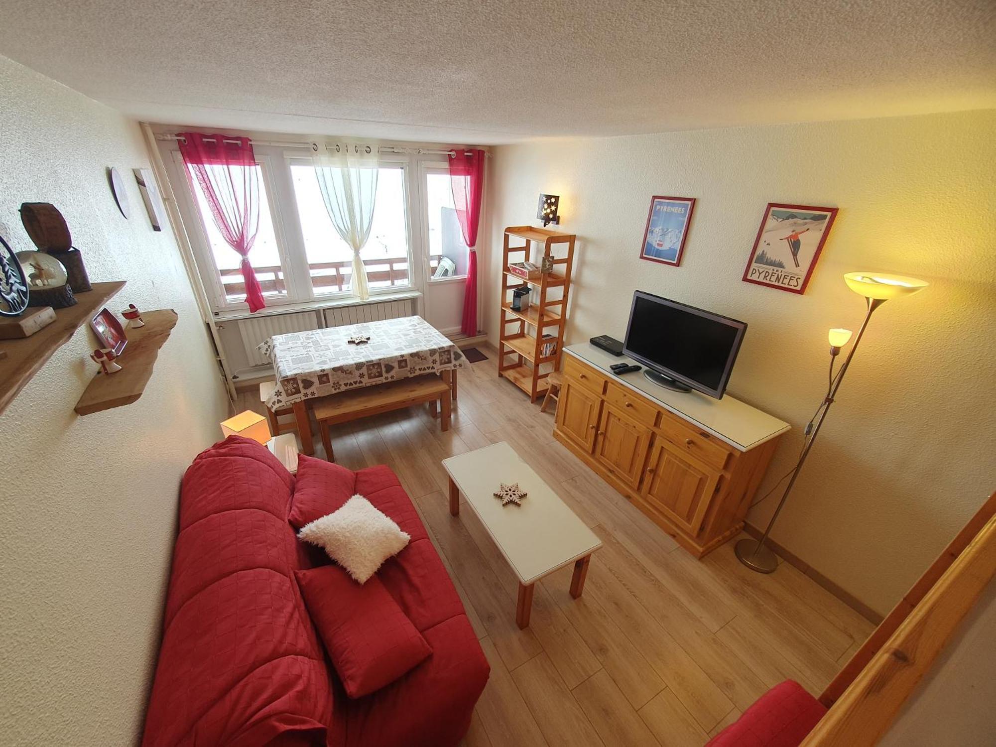 La Mongie, Studio Pieds Des Pistes, Parking Interieur Prive Exteriör bild